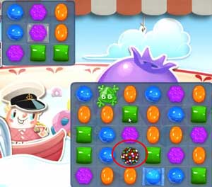 Candy Crush saga cheats - level 606